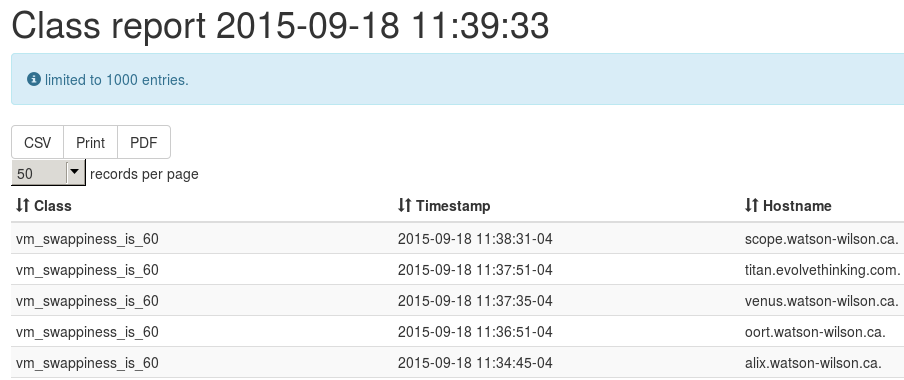 Auditing hosts using Delta Reporting